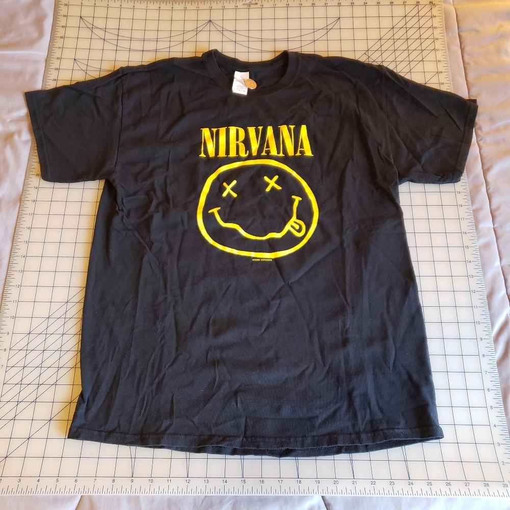2003 Nirvana 2 sided officially licensed reprint L